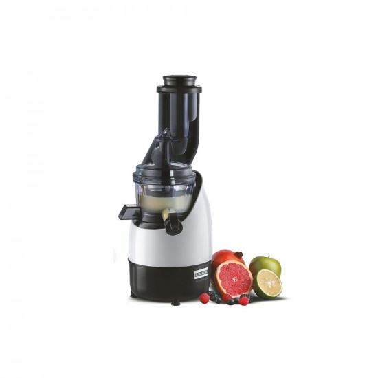 Usha CPJ 382F NutriPress Cold Press Juicer with Full Mouth Feeding Tube, 200 Watt (Black & White)