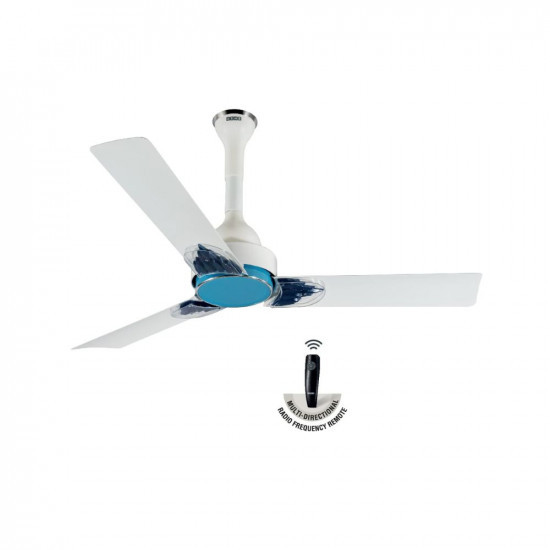 USHA Onio Phi Beta 1200MM BLDC 5 Star Energy Efflicient Dust  Oil Resistant Ceiling Fan with Remote