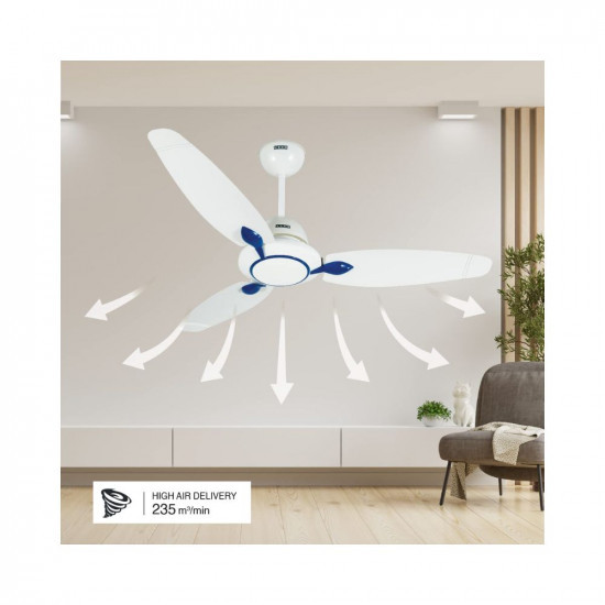 USHA Onio Rho Beta 1200MM BLDC 5 Star Energy Efflicient Dust  Oil Resistant Ceiling Fan 