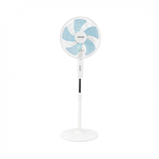 Usha Pentacool 5 Blade 400mm Pedestal Fan (White)