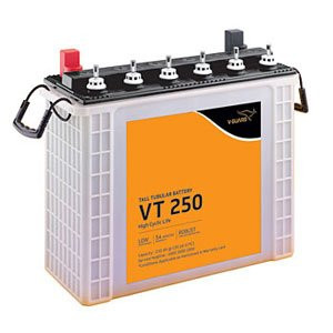 V-Guard 230 Ah Tall Tubular Inverter Battery  Multicolour
