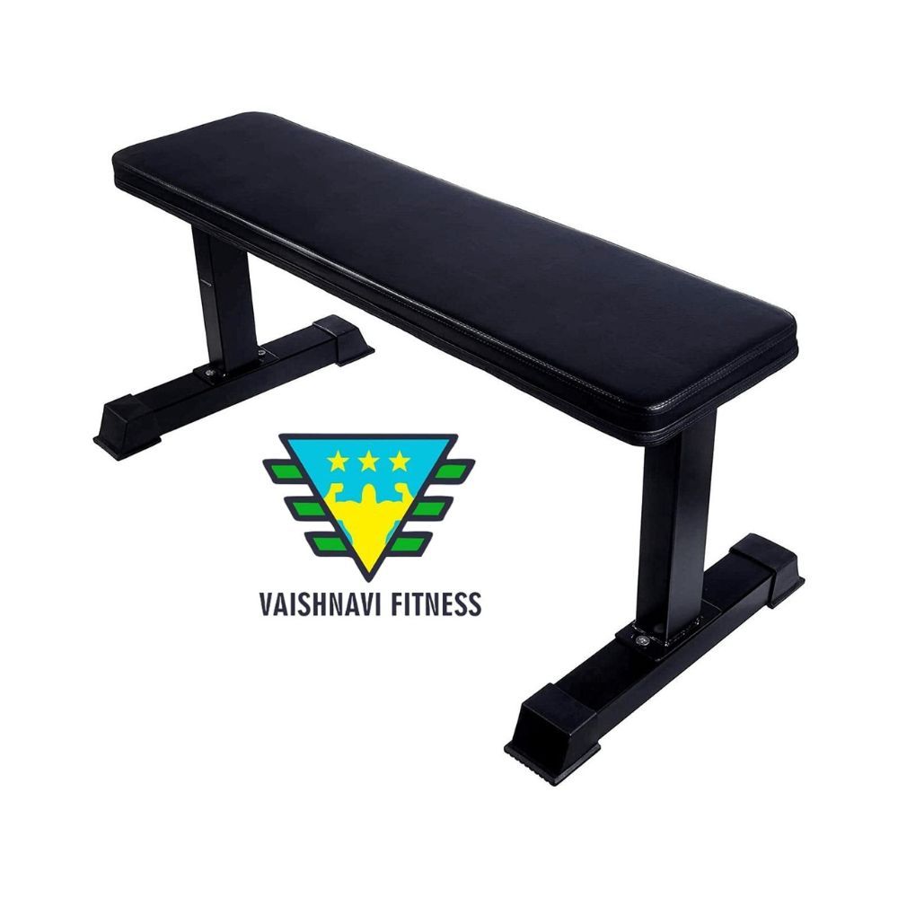 Vaishnavi Fitness 280 Kg Weight Capacity Flat Gym Bench