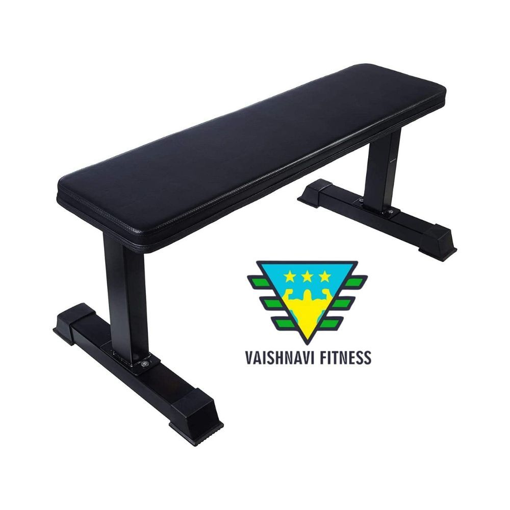 Vaishnavi Fitness 280 Kg Weight Capacity Flat Gym Bench