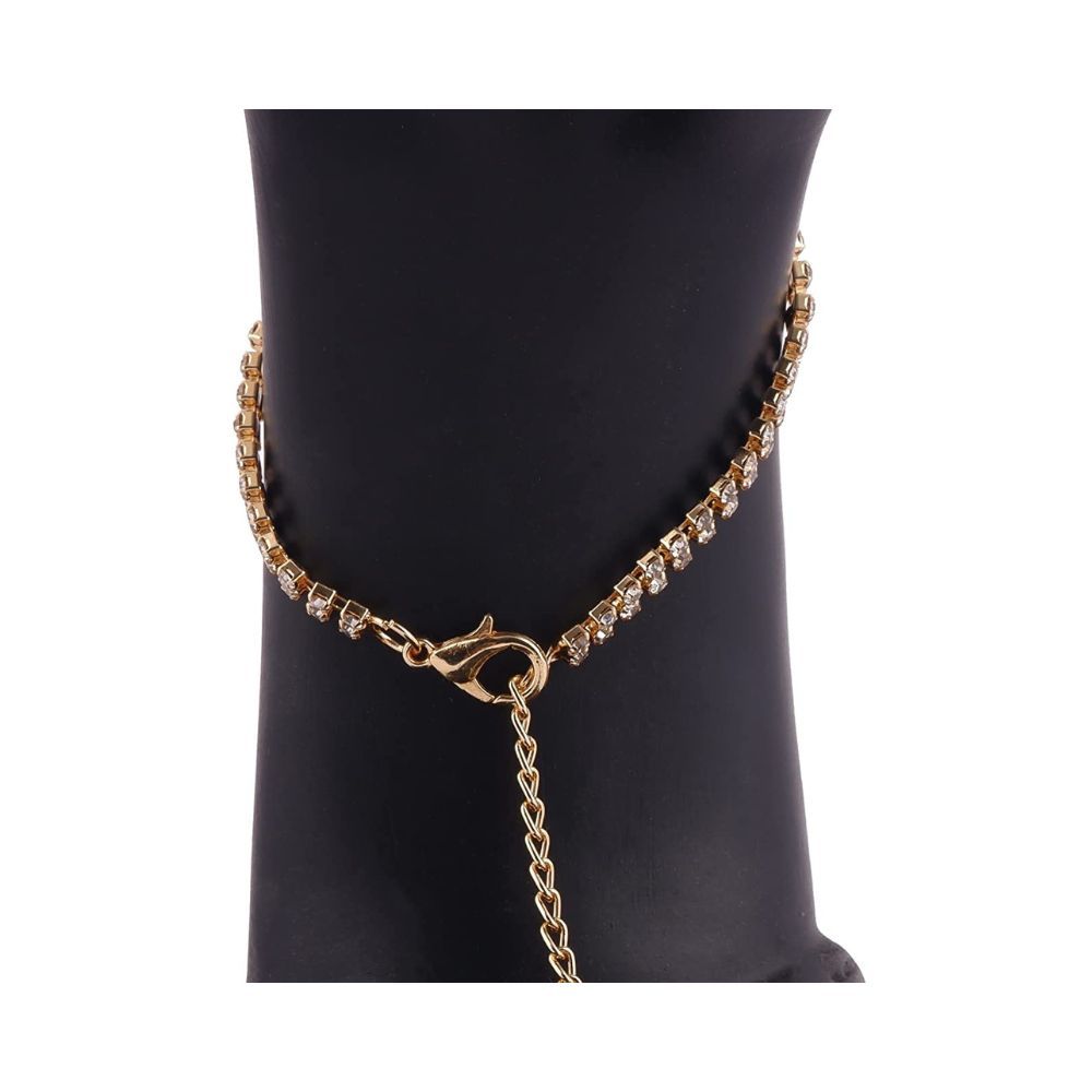 7 DIAMOND FINGER BRACELET