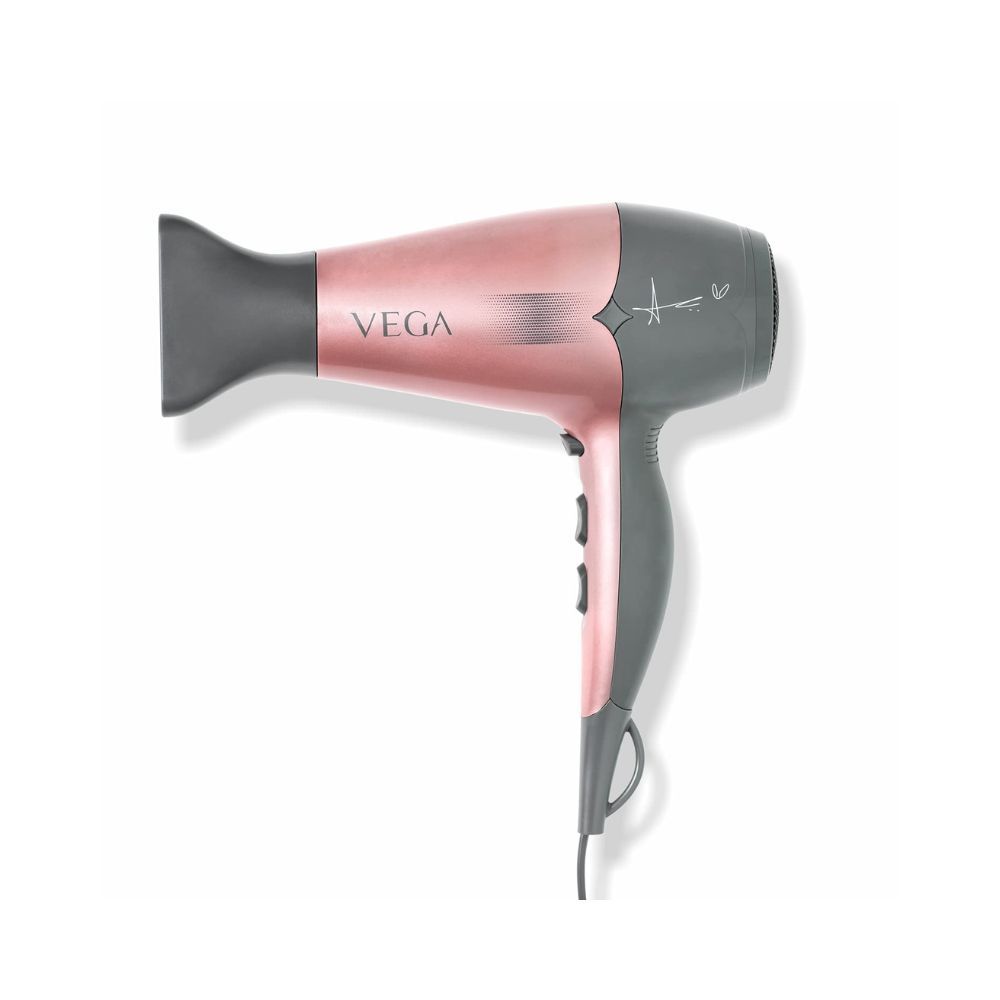 Vega Hair Dryer for Women With Cool Shot Button & 3 Heat Settings, 2100W Blow Dryer, (VHDH-25)