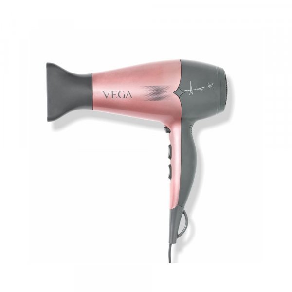 Vega Hair Dryer for Women With Cool Shot Button &amp; 3 Heat Settings, 2100W Blow Dryer, (VHDH-25)