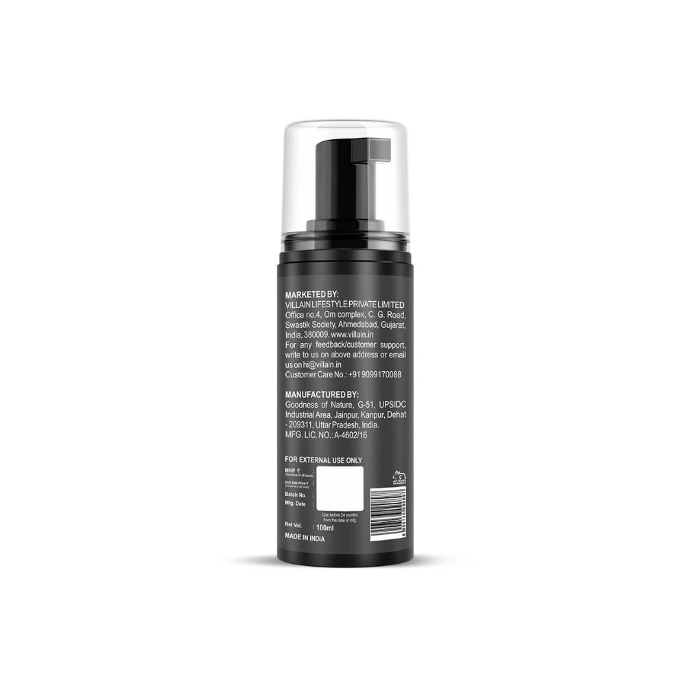 Villain Dirt-Defying Beard Wash for men - 100 ml | Active Cleansing