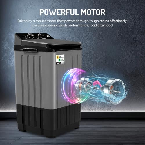 Visio World 85 kg Manual Top Load Washing Machine V8 Supreme-Wash Grey - product image 3