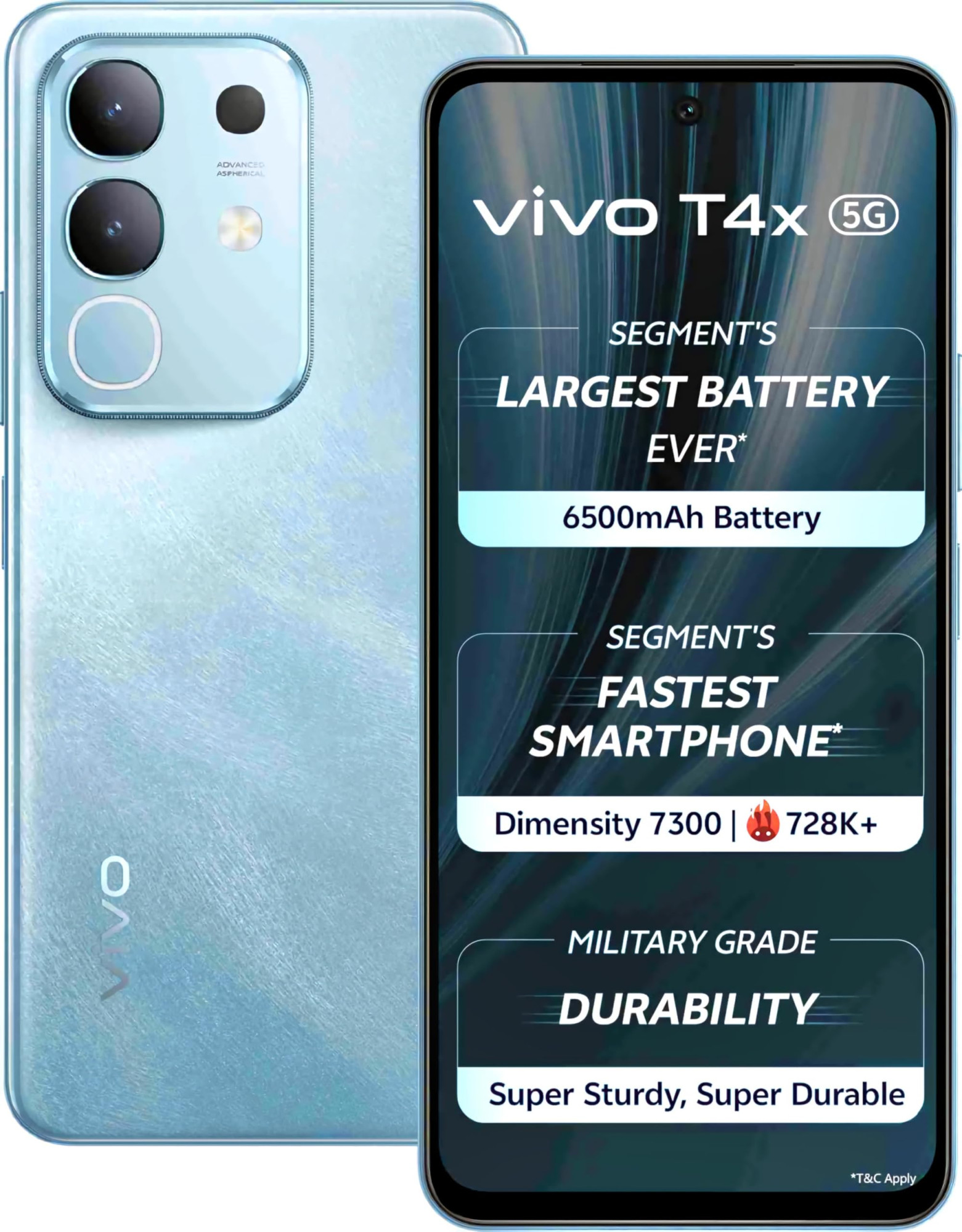 VIVO T4x Marine Blue 8GB 256GB