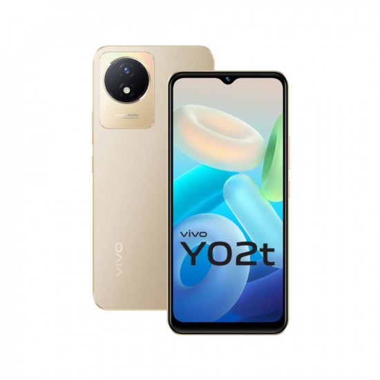 vivo Y02t (Sunset Gold, 64 GB) (4 GB RAM)