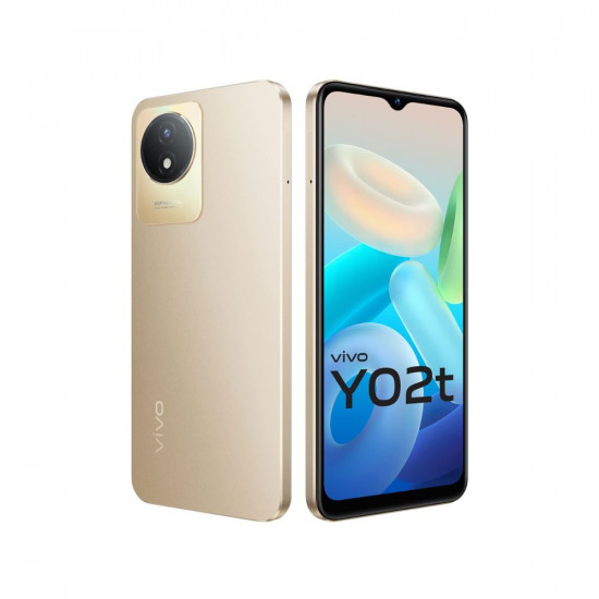 vivo Y02t (Sunset Gold, 64 GB) (4 GB RAM)