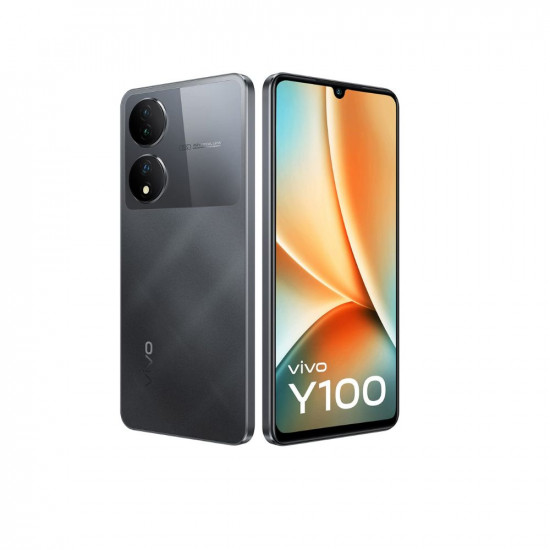 Vivo Y100 5G (Metal Black, 8GB RAM, 128GB Storage) with No Cost EMI/Additional Exchange Offers