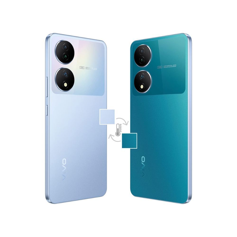 Vivo Y100 5G (Pacific Blue, 8GB RAM, 128GB Storage)