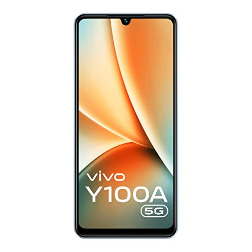 vivo Y100A 5G Pacific Blue 8GB RAM 128GB Storage with No Cost EMIAdditional Exchange Offers