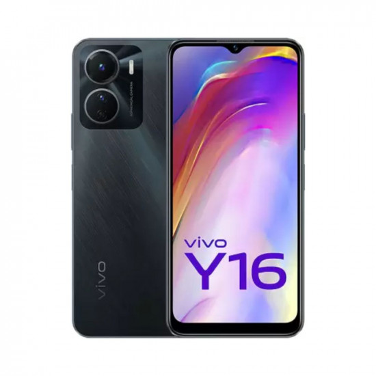 vivo Y16 (Steller Black, 64 GB) (4 GB RAM)