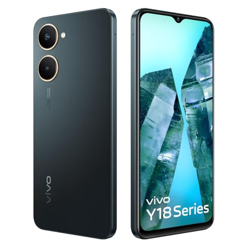 vivo Y18 Space Black 4GB RAM 64GB Storage with No Cost EMIAdditional Exchange Offers  Without Charger