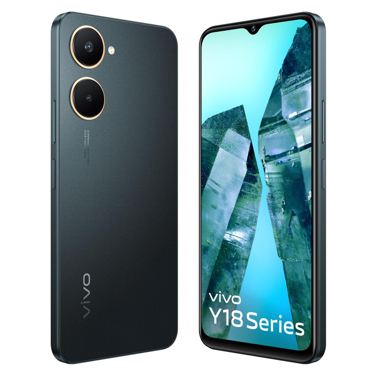 vivo Y18 Space Black 4GB RAM 64GB Storage with No Cost EMIAdditional Exchange Offers  Without Charger