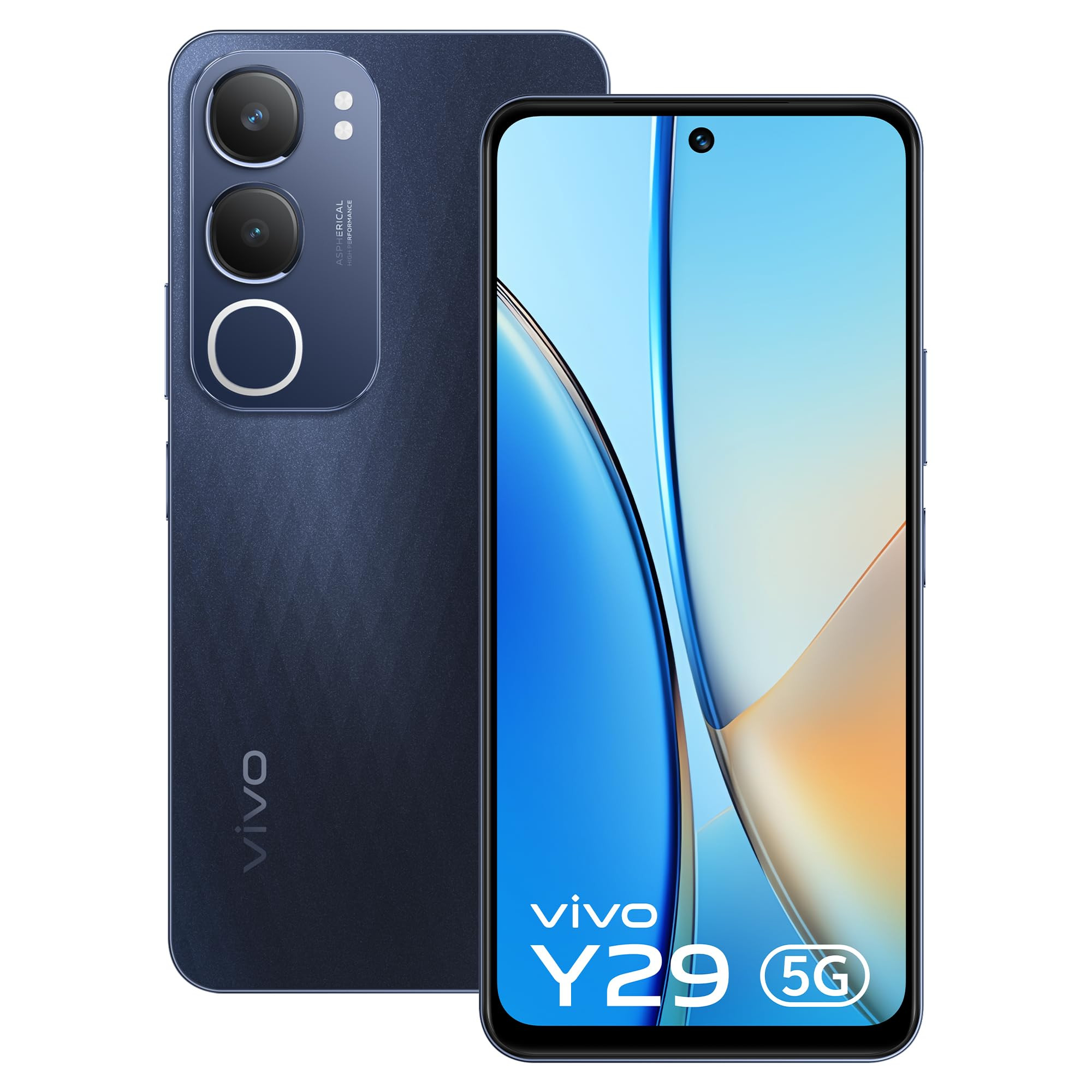 Vivo Y29 5G Diamond Black 6GB RAM 128GB Storage with No Cost EMIAdditional Exchange Offers