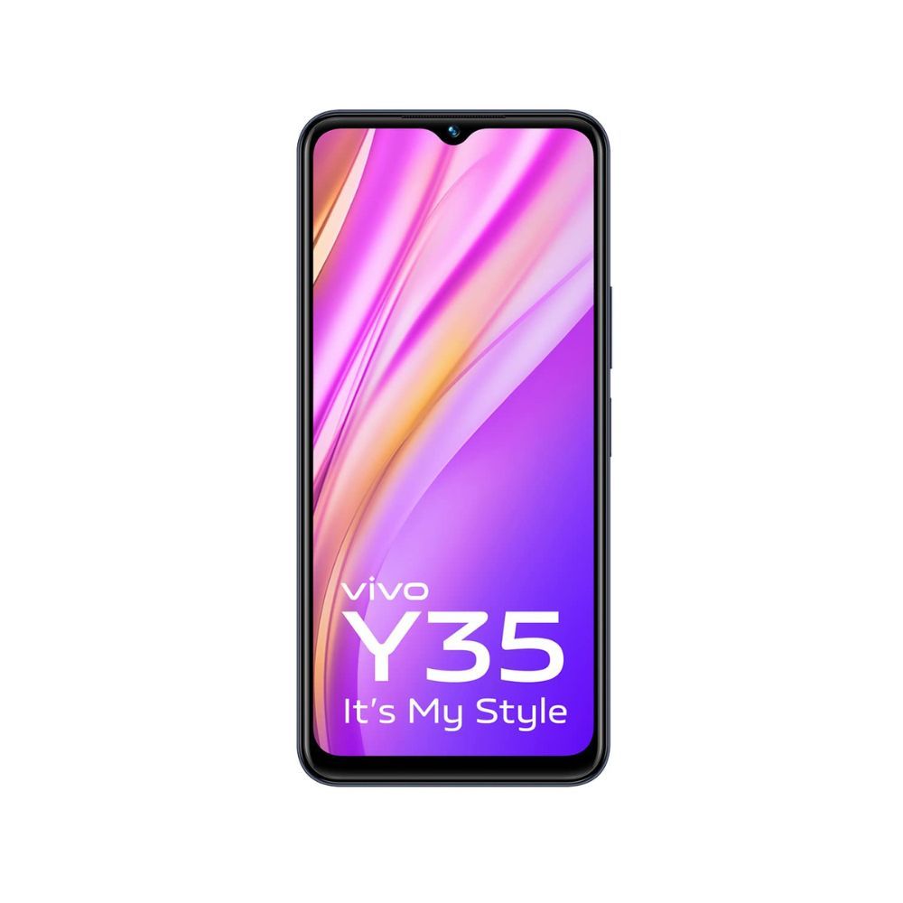 Vivo Y35 (Agate Black, 8GB RAM, 128GB Storage)