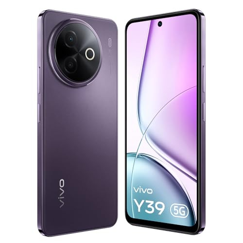 Vivo Y39 5G Lotus Purple 8GB RAM 128GB Storage with No Cost EMIAdditional Exchange Offers