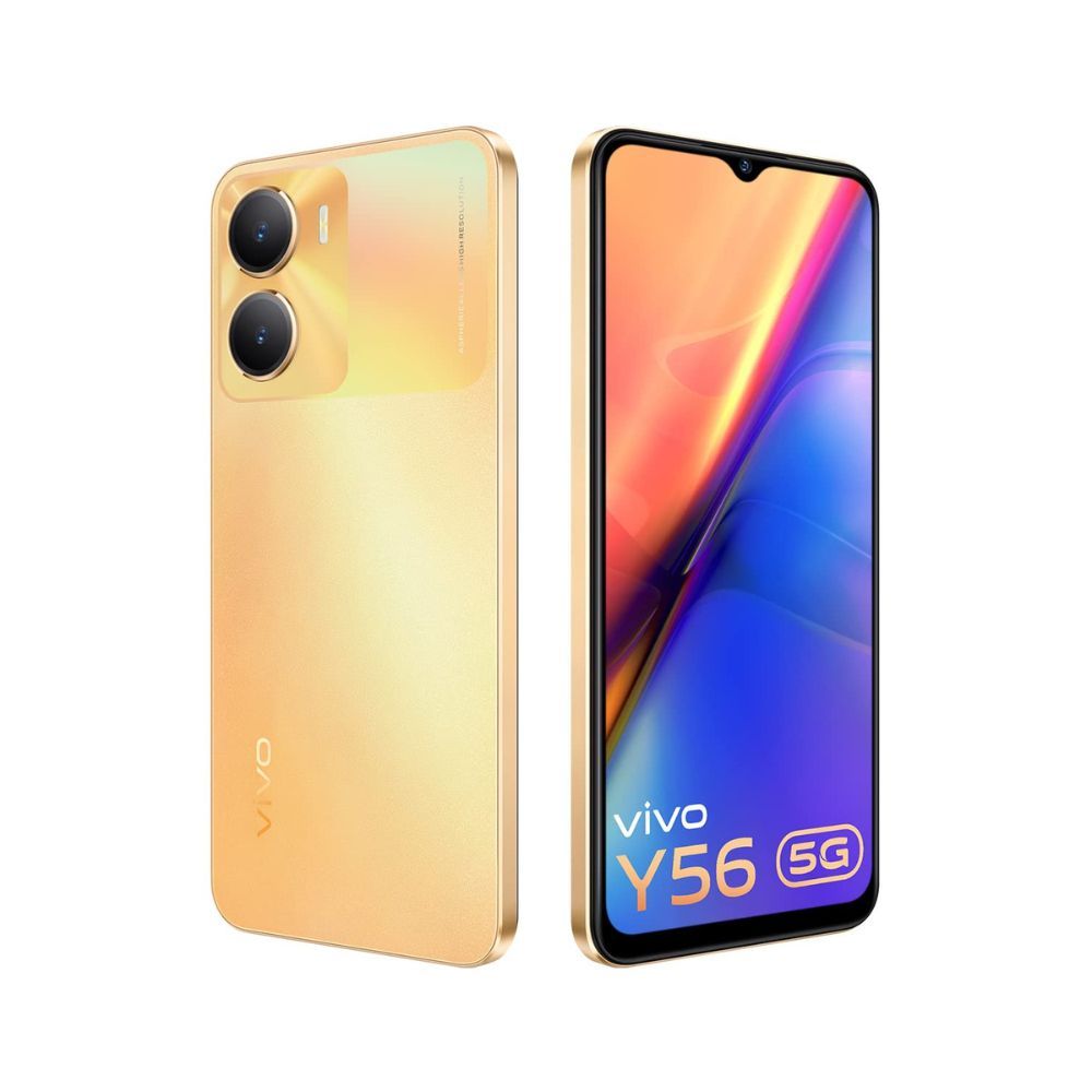 Vivo Y56 5G (Gold, 8GB RAM, 128GB Storage)