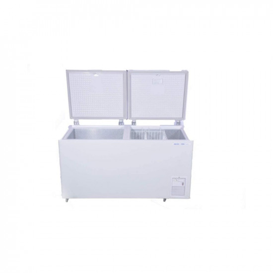 Voltas 500 DD CF Double Door Deep Freezer, 500 Liters, White