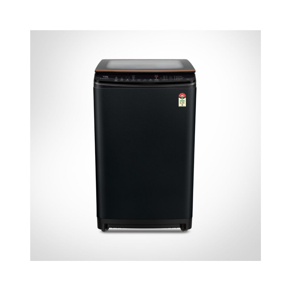 Voltas Beko 7 Kg 5 Star Fully Automatic Top Load Washing Machine (WTL70VPBGF, Aqua Wave Drum, Black)