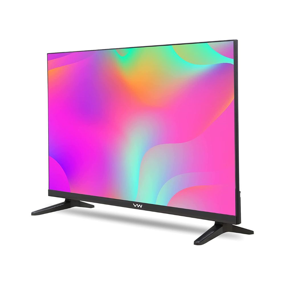 VW 80 cm (32 inches) Premium Frameless Series HD Ready LED TV VW32AFL (Black)
