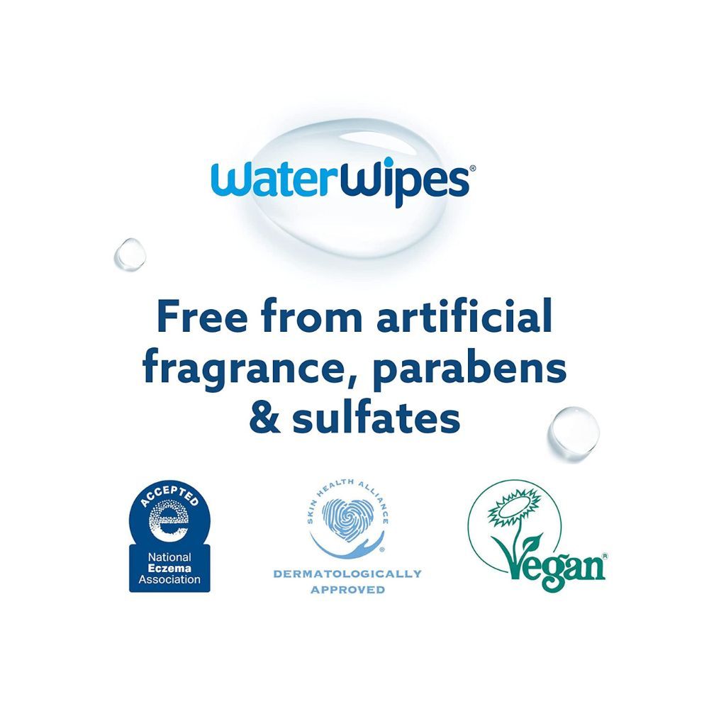 WaterWipes Sensitive Baby Wipes, 60 count - 3 Packs
