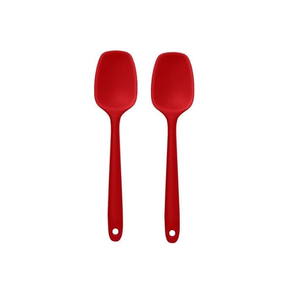 we3 Multi Purpose Heat Resistance Silicone Spatula Turner Non-Stick Silicone Kitchen Tools