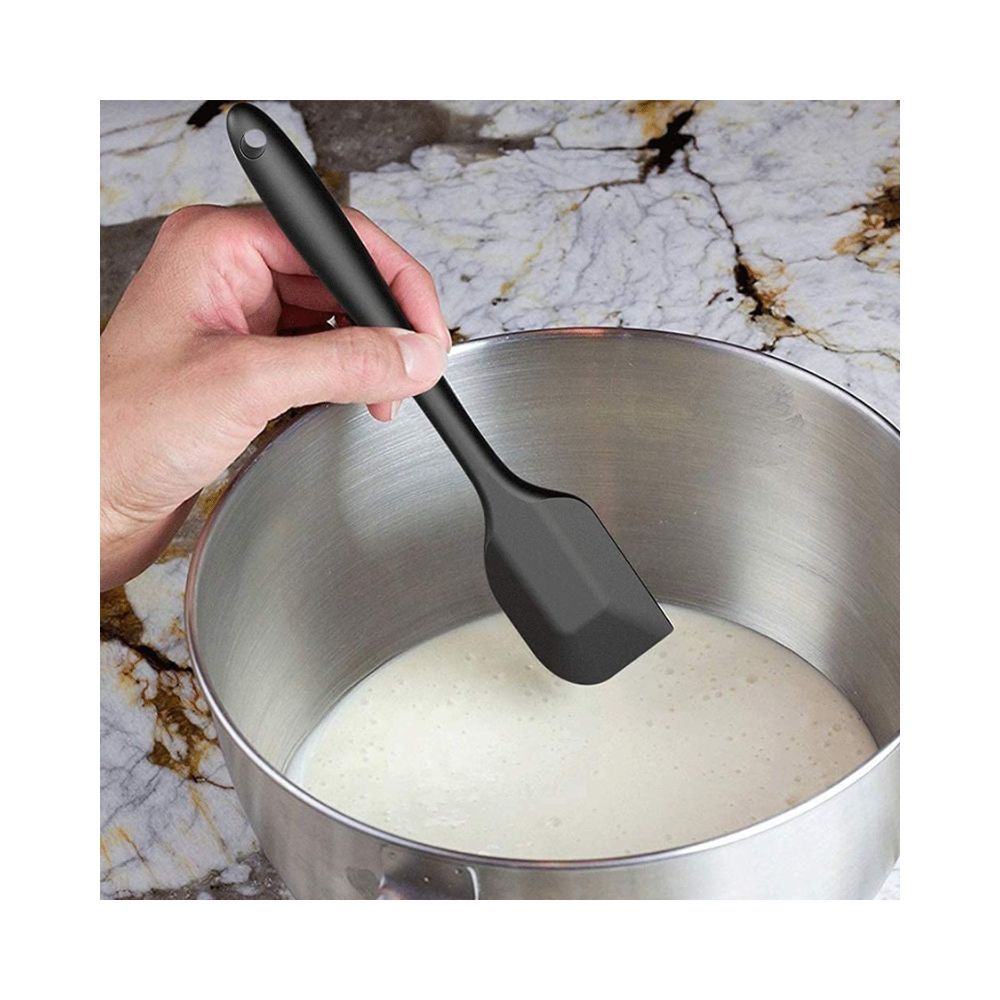 we3 Silicone Spatula Set 5-Piece - 446 F Heat-Resistant Baking Spoon Spatula