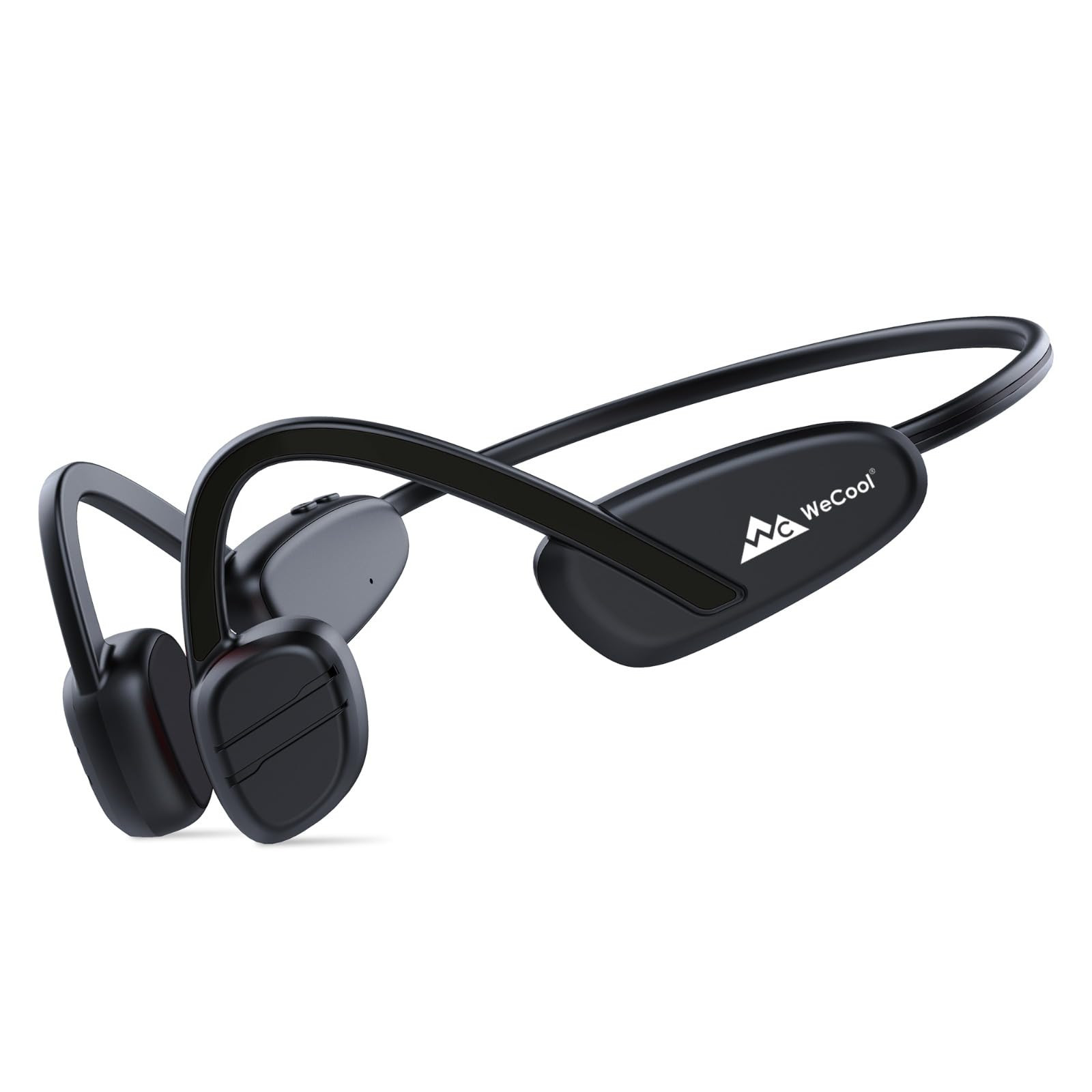 Wecool Moonwalk M2 Bone Conduction Headphones V53 Bluetooth Earphones with IPX6 Sweat  Splash Resistance Open Ear Headphones for Ear Health  Comfort Ideal for Sports Running Climbing Cycling