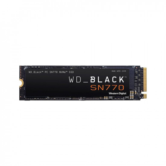 Western Digital WD Black SN770 NVMe 2TB, Upto 5150MB/s, 5Y Warranty, PCIe Gen 4 NVMe M.2 (2280), Gaming Storage, Internal Solid State Drive (SSD) (WDS200T3X0E)