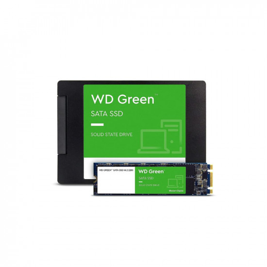 Western Digital WD Green SATA 1TB, Up to 545MB/s, 2.5 Inch/7 mm, 3Y Warranty, Internal Solid State Drive (SSD) (WDS100T3G0A)