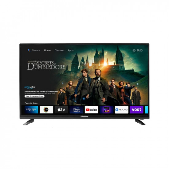 Westinghouse 106 cm 43 inches Full HD Smart Certified Android LED TV WH43SP99 Black