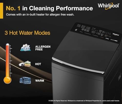 Whirlpool 10 kg Fully Automatic Top Load Washing Machine MAGIC CLEAN BW PRO H 10 KG Mn GREY 10YM Grey - product image 3