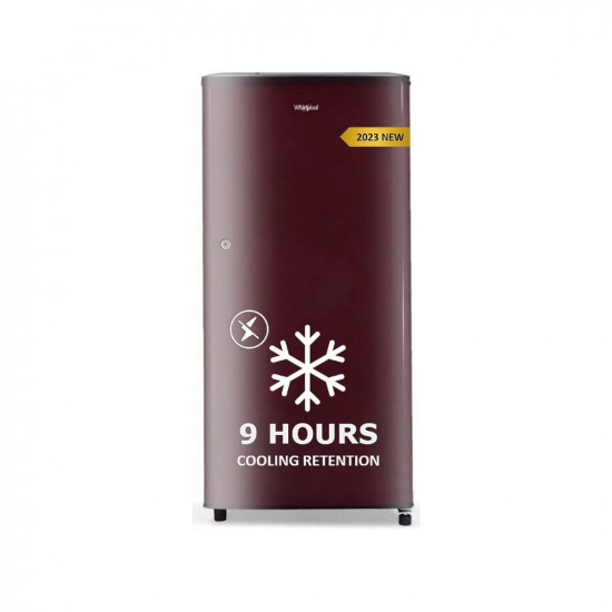 Whirlpool 184 L 3 Star Direct Cool Single Door Refrigerator 205 WDE CLS 3S SHERRY WINE Z