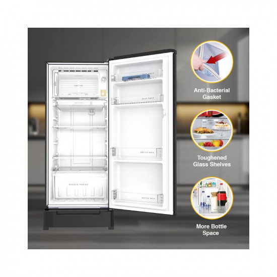 Whirlpool 184 L 4 Star Inverter Direct Cool Single Door Refrigerator WDE 205 ROY 4S INV SAPPHIRE┬áMAGNOLIA Z