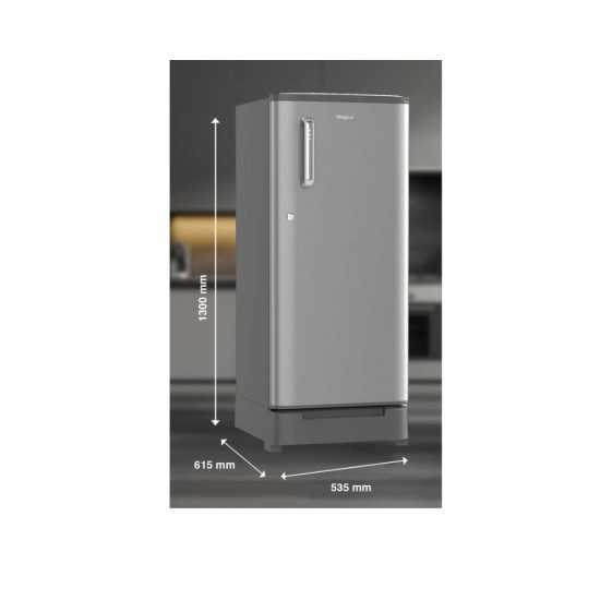 Whirlpool 184 L 4 Star Inverter Direct Cool Single Door Refrigerator WDE 205 ROY 4S INV SAPPHIRE┬áMAGNOLIA Z