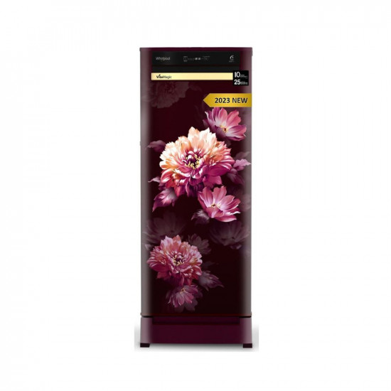 Whirlpool 192 L 3 Star VMPRO Inverter Direct-Cool Single Door Refrigerator (215 VMPRO ROY 3S INV Wine Dafne-Z, Auto Defrost Technology, 2023 Model)
