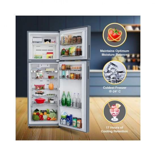 Whirlpool 231 L 2 Star Frost Free Inverter IntelliFresh Double Door Refrigerator IF INV ELT DF278 TL