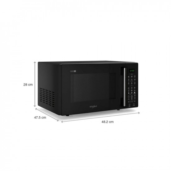 Whirlpool 24 L Convection Microwave Oven (MAGICOOK PRO 26CE BLACK, WHL7JBlack)
