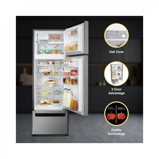 Whirlpool 240 L 5 Star Frost Free Multi-Door Refrigerator (FP 263D PROTTON ROY, German Steel)