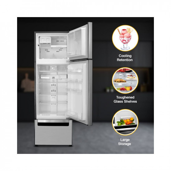 Whirlpool 260 L Frost-Free Multi-Door Refrigerator (FP 283D PROTTON ROY, German Steel)