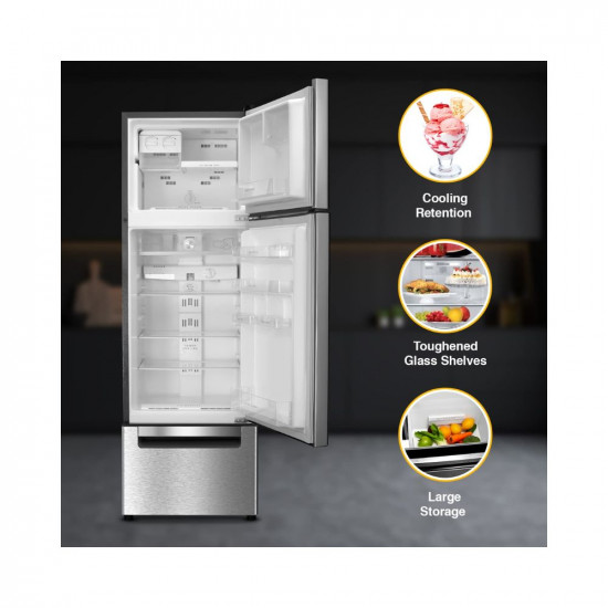 Whirlpool 330 L Frost Free Multi-Door Refrigerator(FP 343D Protton Roy, Alpha Steel)