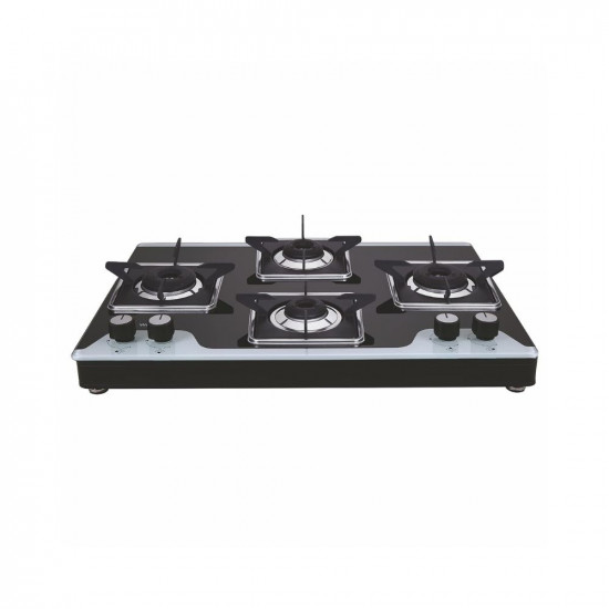 Whirlpool 4 Burner Heavy Duty Forged Brass Gas Stove with Rust Free Body (GRANDIOSA Ultra 704 CT) - Manual Ignition