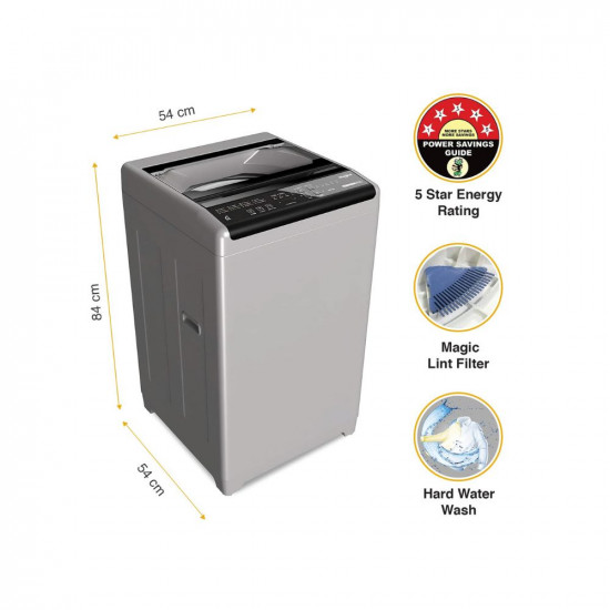 Whirlpool 6 Kg 5 Star Royal Fully Automatic Top Loading Washing Machine WHITEMAGIC ROYAL 6 0 GENX