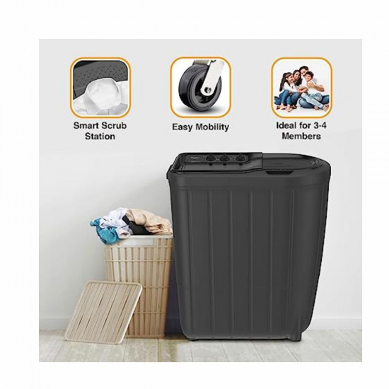 Whirlpool 6 Kg 5 Star Semi Automatic Top Loading Washing Machine SUPERB ATOM 60I
