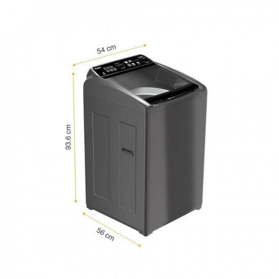 WHIRLPOOL 7 5 Kg 5 Star In Built Heater Fully Automatic Top Load Washing Machine WM ROYAL PLUS 7 5 H GREY