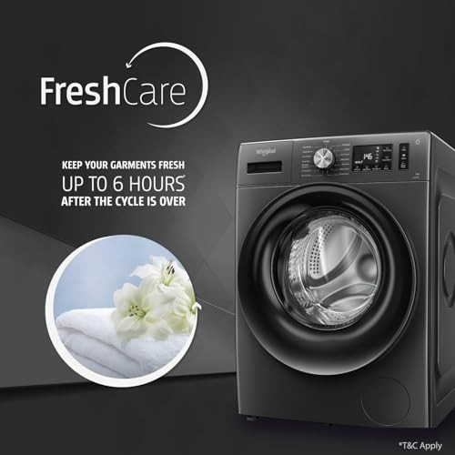 Whirlpool 7 kg Fully Automatic Front Load Washing Machine 33046 MidNight Grey - product image 3